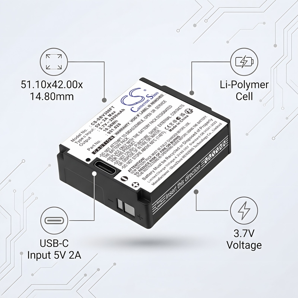 Battery compatible with Batteries