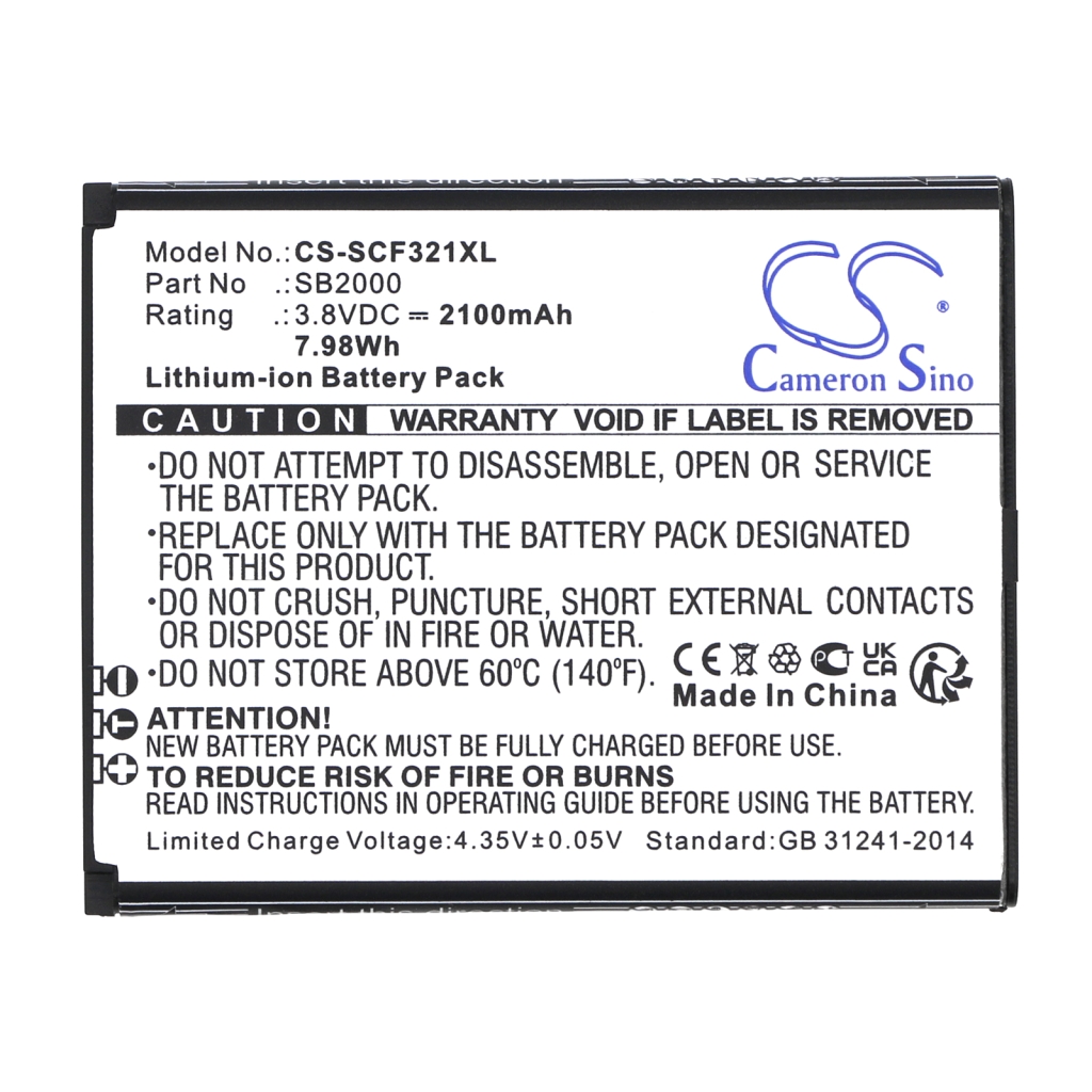 Baterija za mobilni telefon Schok Flip SC3218T