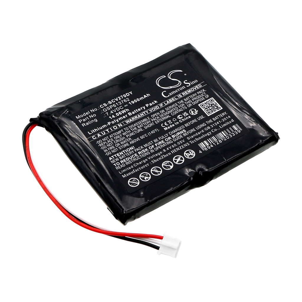 Baterija za DVD player Sencor CS-SCV270DY