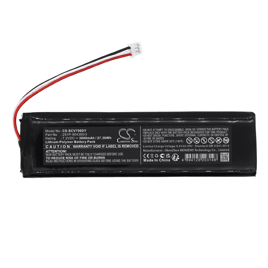 Baterija za DVD player Sencor CS-SCV790DY