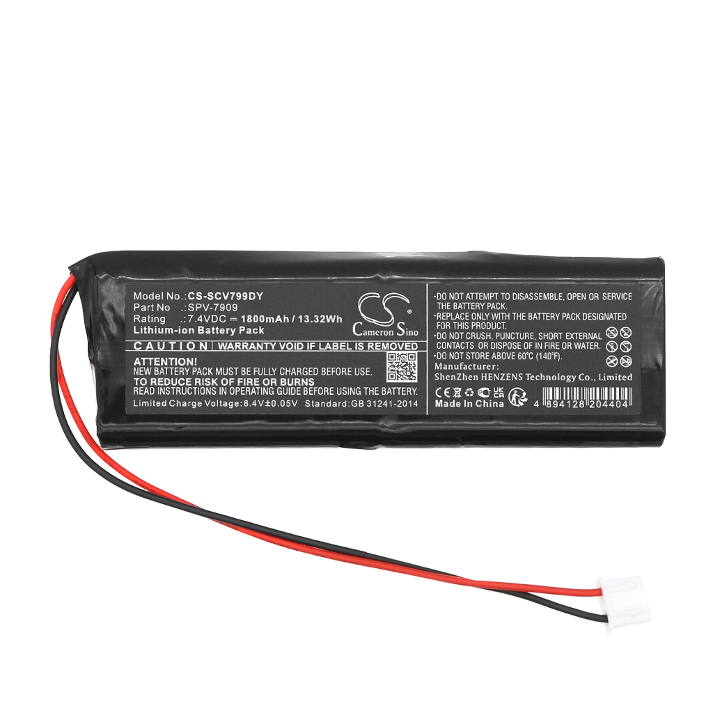Baterija za DVD player Sencor CS-SCV799DY