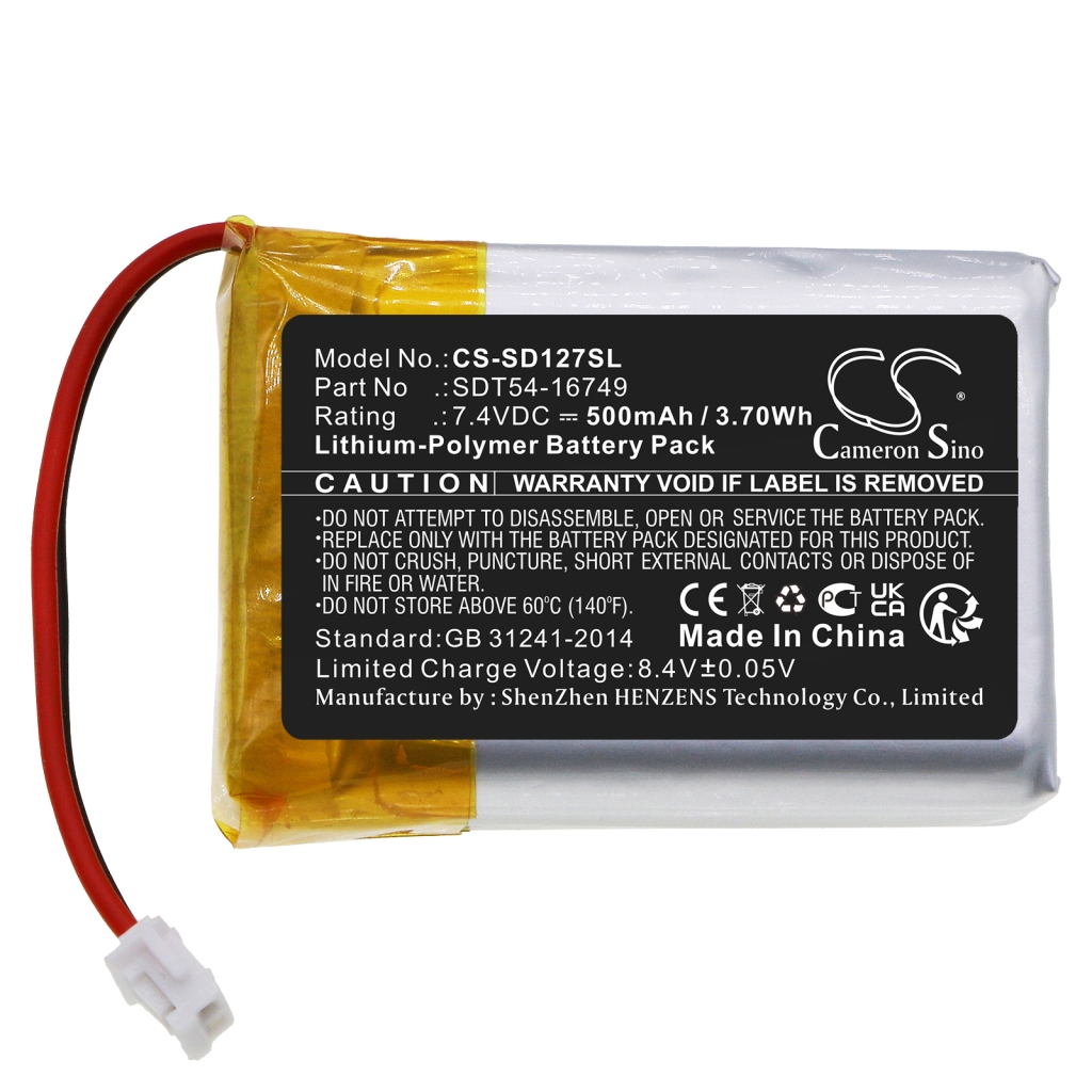 Kompatibilna zamjena baterije za SportDog SDT54-16749