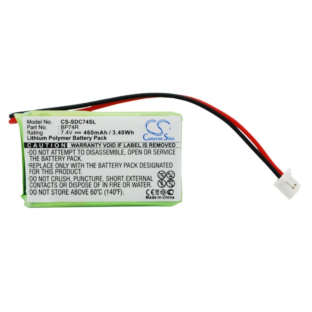 Compatible battery replacement for Dogtra BP74R