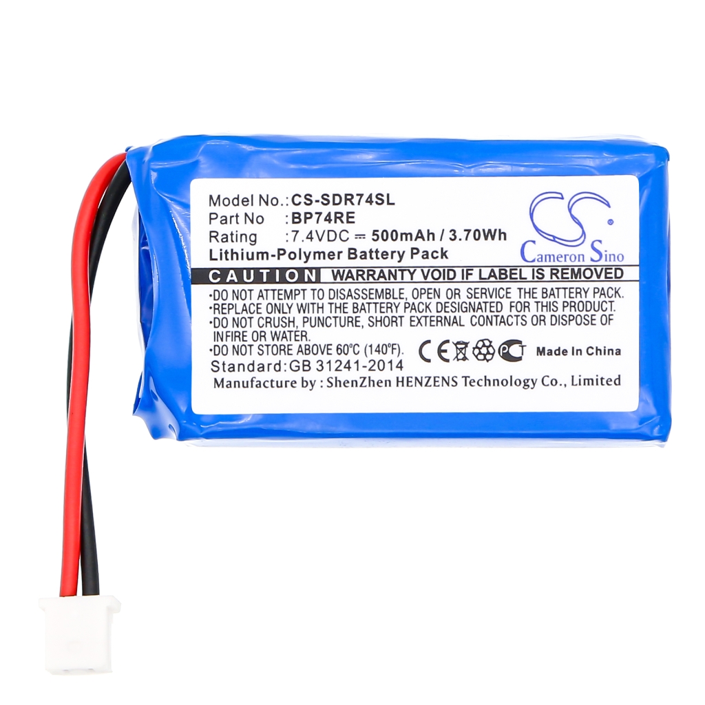 Baterija za pasju ogrlicu Dogtra EDGE RX (CS-SDR74SL)