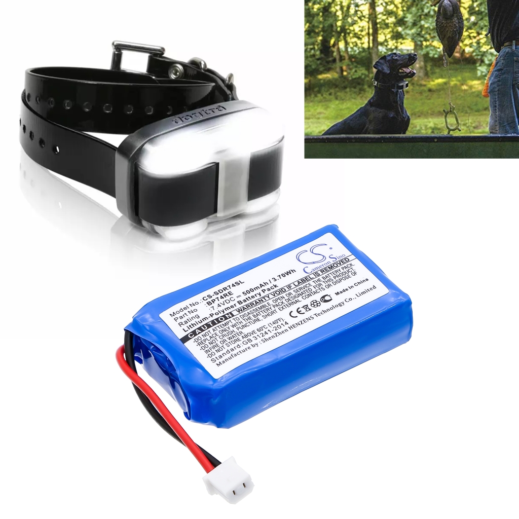 Baterija za pasju ogrlicu Dogtra EDGE RX (CS-SDR74SL)