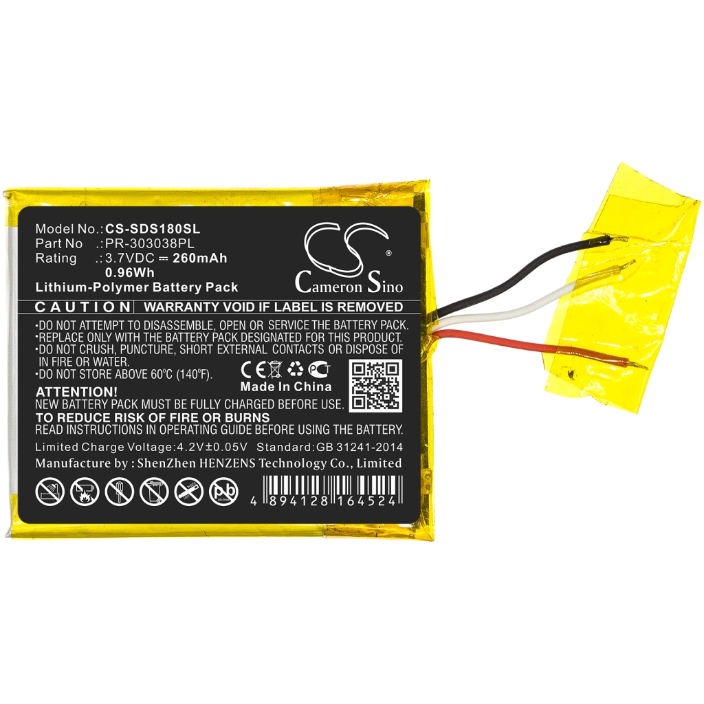 Baterija za MP3, MP4, PMP SanDisk CS-SDS180SL
