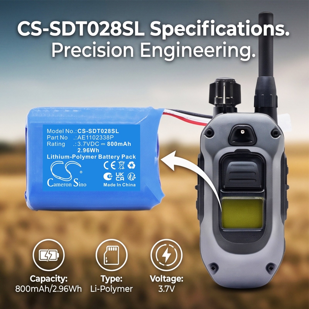 Baterija kompatibilno s Dogtra CS-SDT028SL