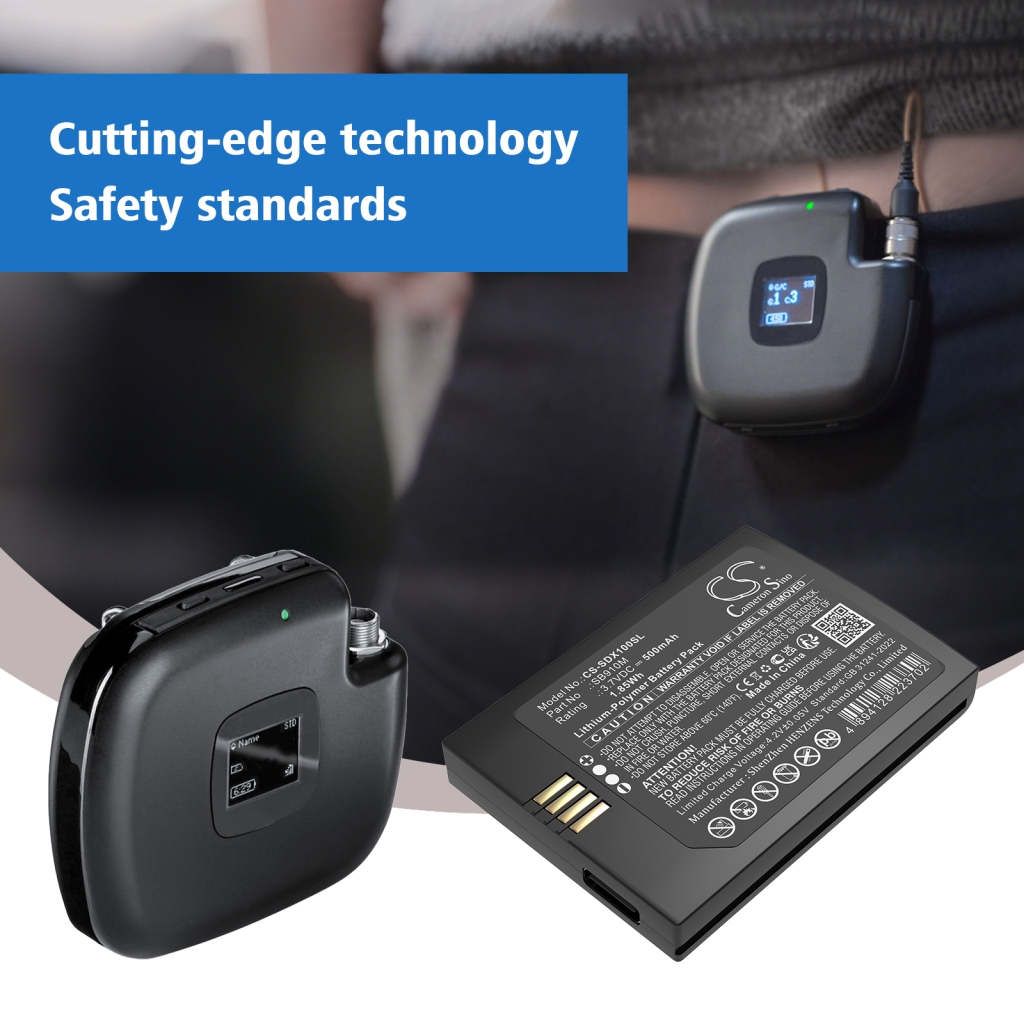 Shure DX1M transmitter