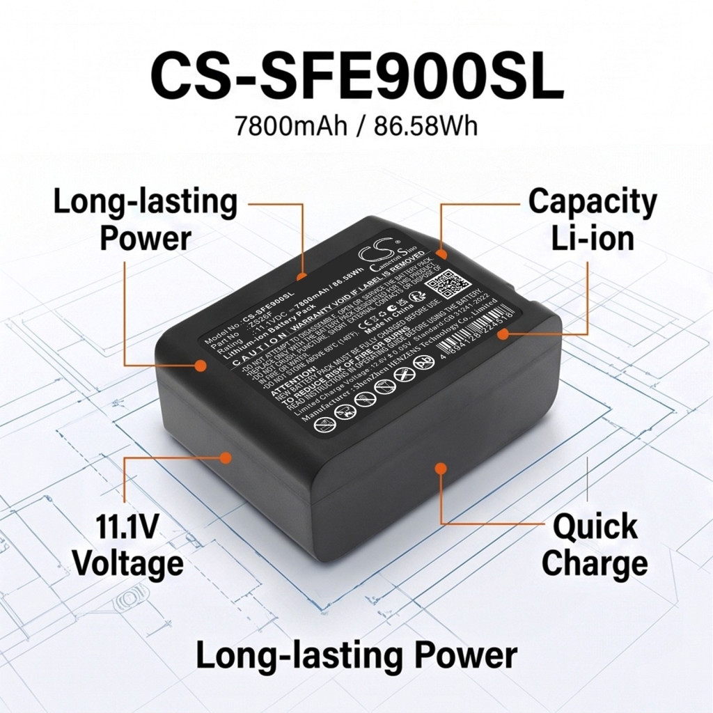 Baterija kompatibilno s Signalfire CS-SFE900SL