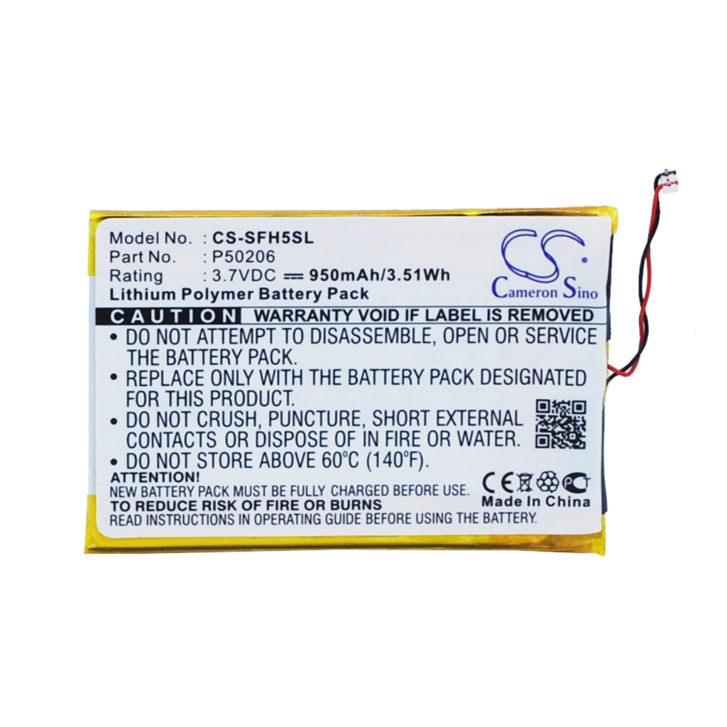 Baterija za MP3, MP4, PMP JNC CS-SFH5SL