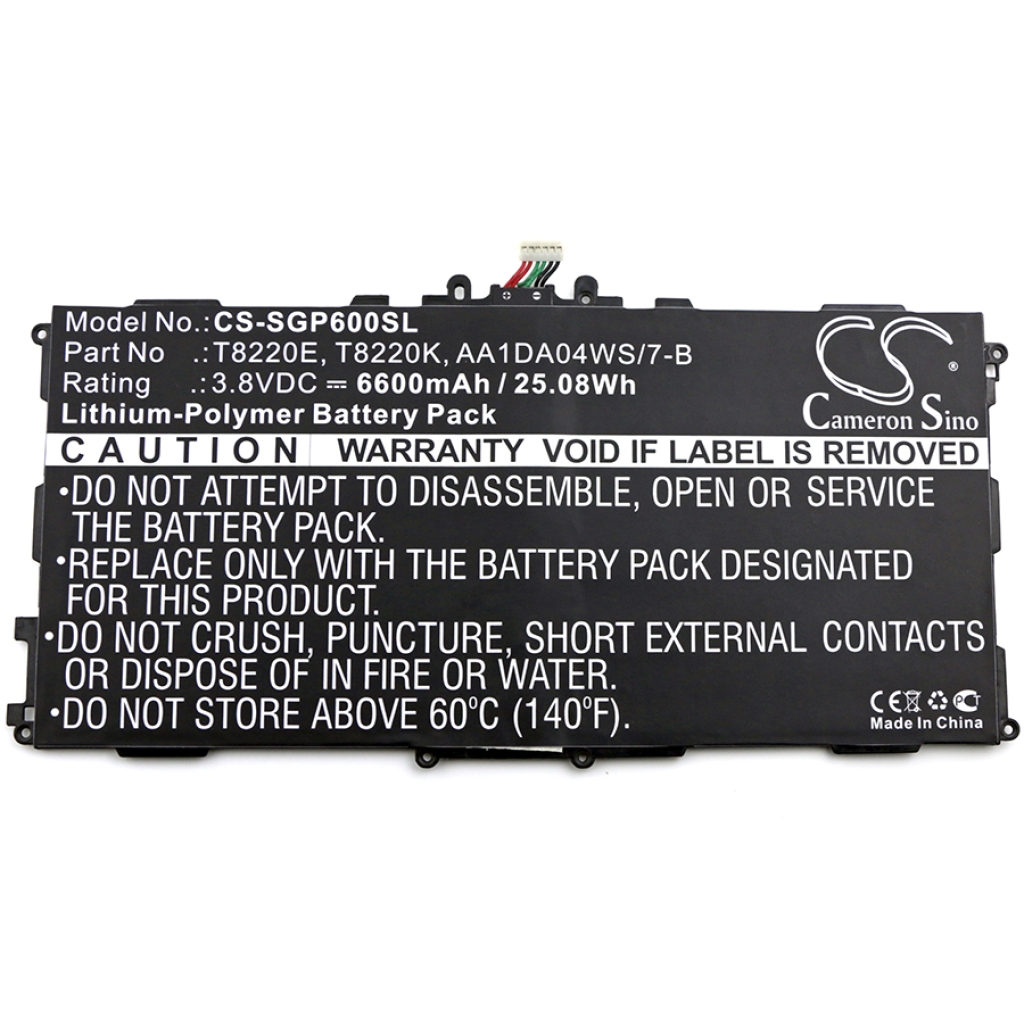 Baterija za tablet Samsung SM-P607T (CS-SGP600SL)