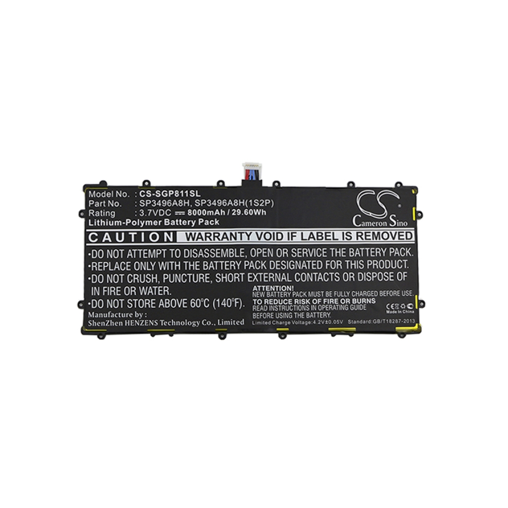 Baterije Zamjenjuje SP3496A8H