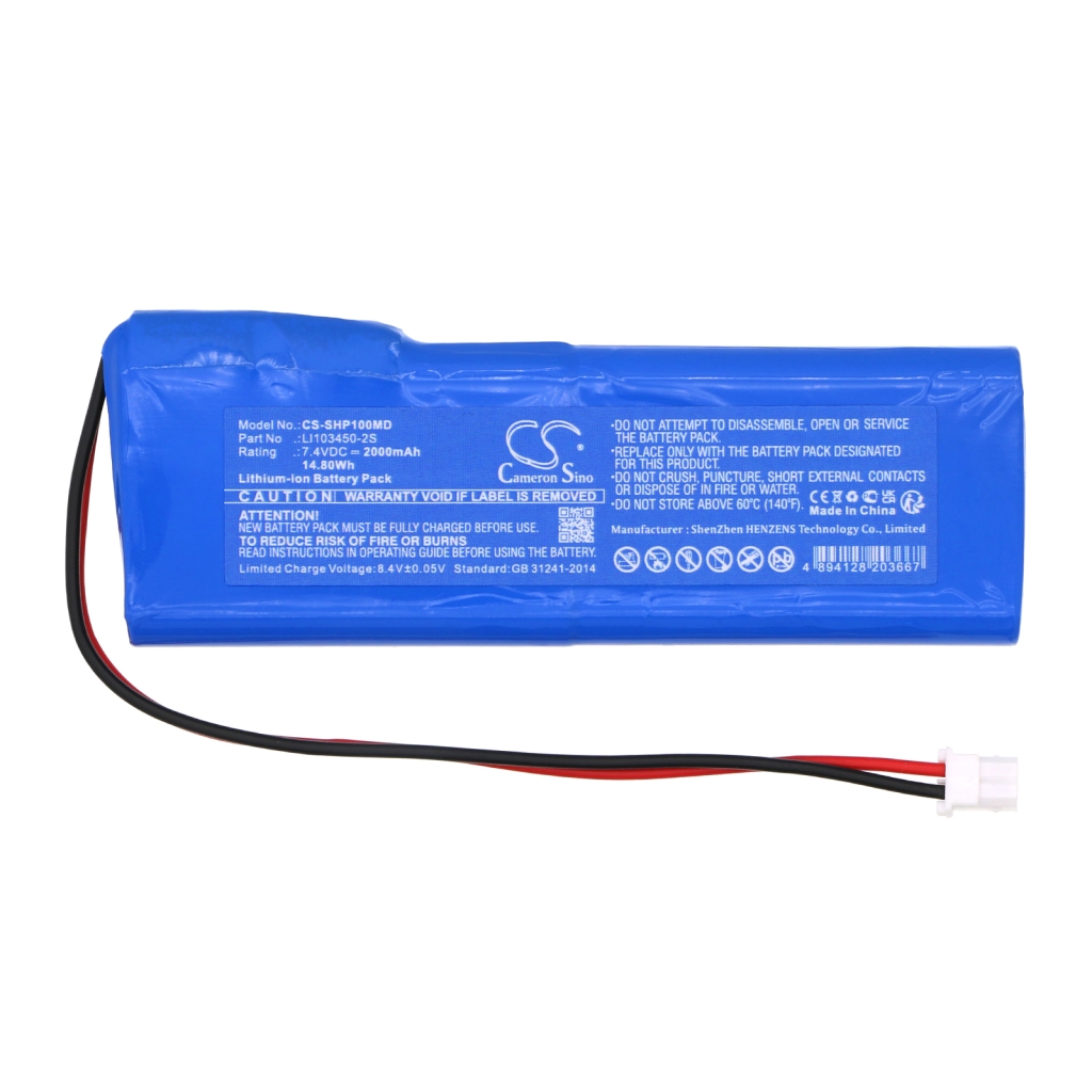 Kompatibilna zamjena baterije za Schiller LI103450-2S