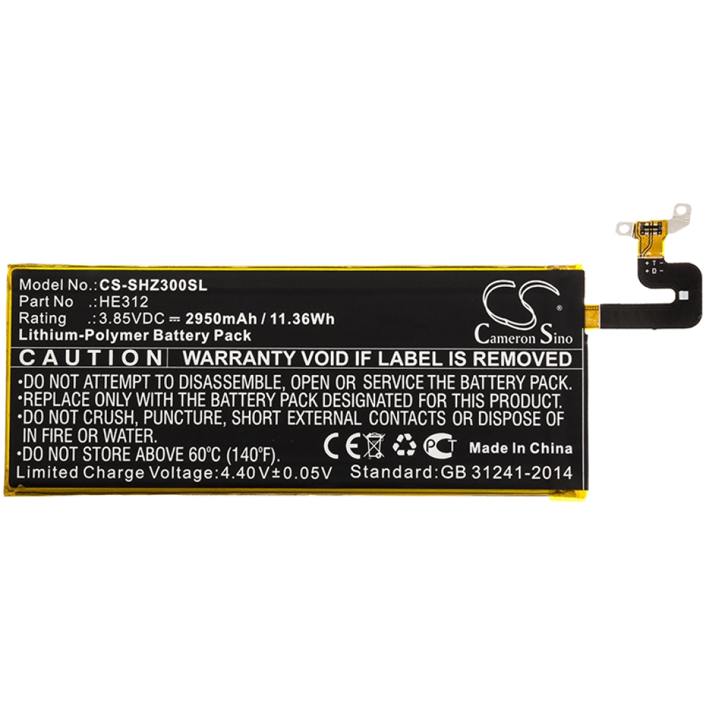 Baterija za mobilni telefon Sharp CS-SHZ300SL