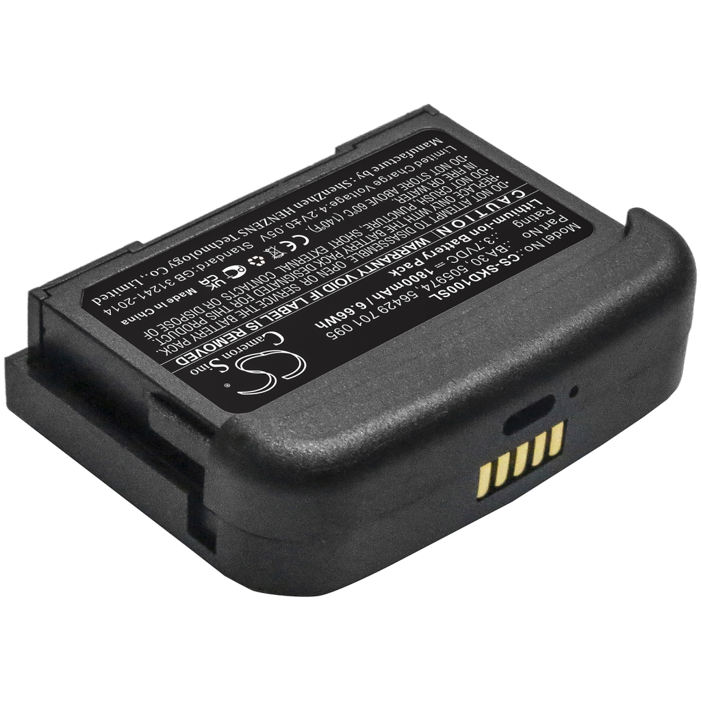 Kompatibilna zamjena baterije za Sennheiser 505974,56429 701 095,BA 30