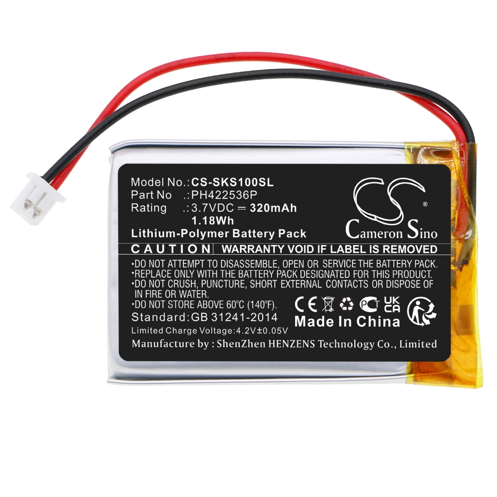 Kompatibilna zamjena baterije za Skybell PH422536P