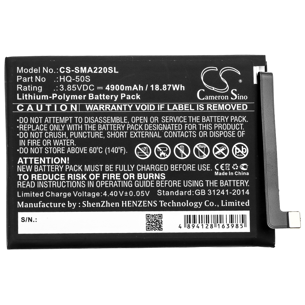 Baterija za mobilni telefon Samsung Galaxy A02 (CS-SMA220SL)