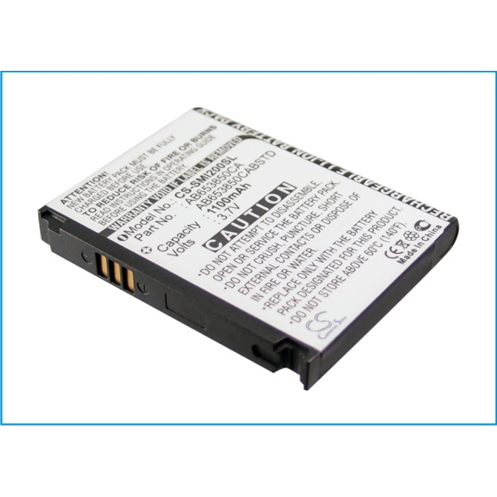 Kompatibilna zamjena baterije za Samsung AB653850CA,AB653850CABSTD,AB653850CC