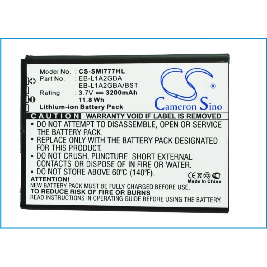 Baterija kompatibilno s Samsung AT&T CS-SMI777HL