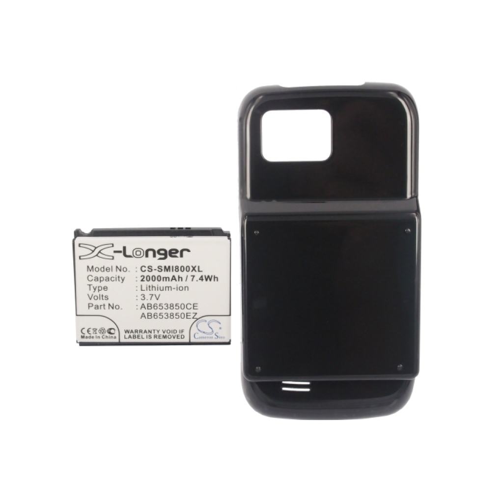 Kompatibilna zamjena baterije za Samsung AB653850CE,AB653850CU,AB653850EZ
