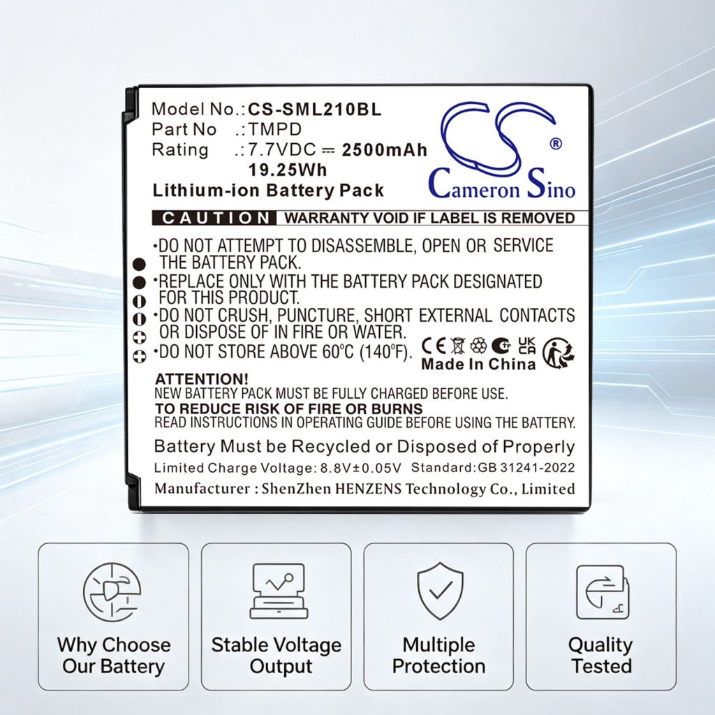 Battery compatible with Payment Terminal Battery