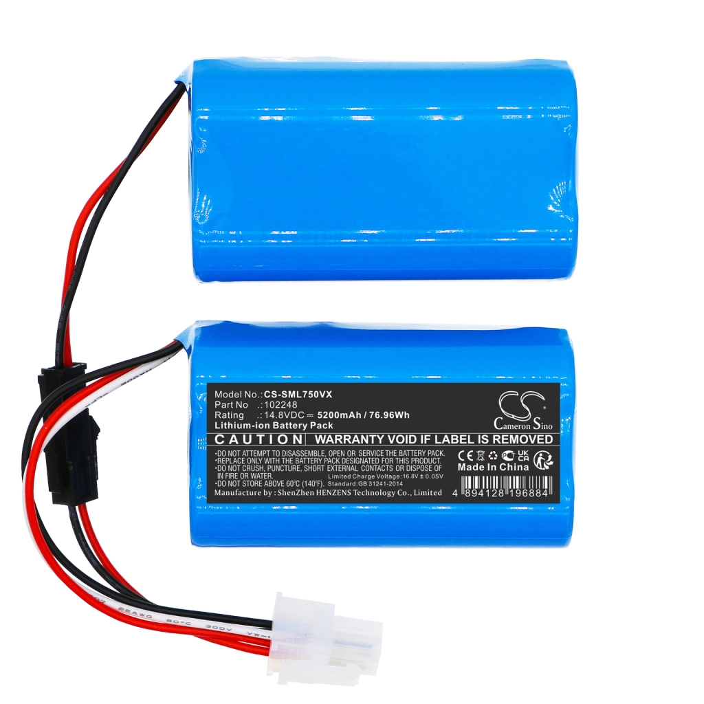 Baterija za usisavač Symbo CS-SML750VX