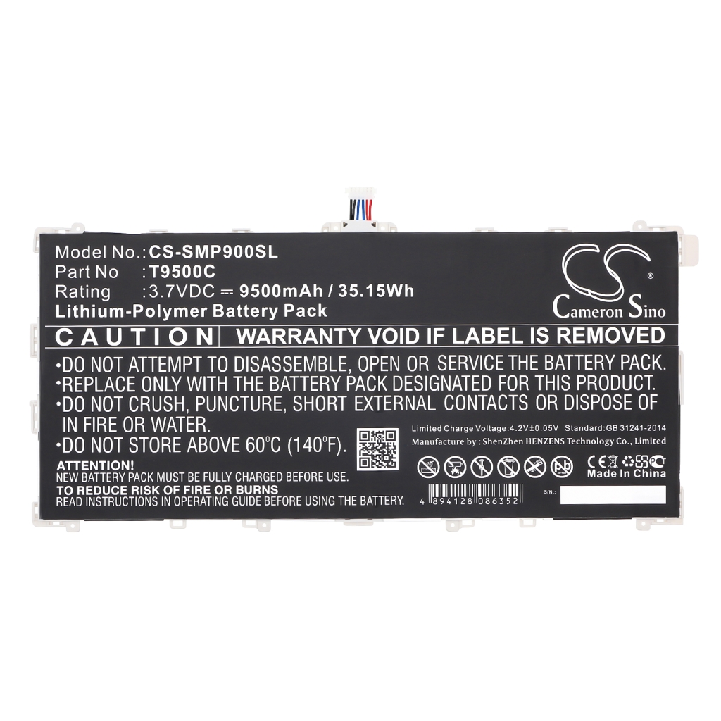 Baterija za tablet Samsung CS-SMP900SL