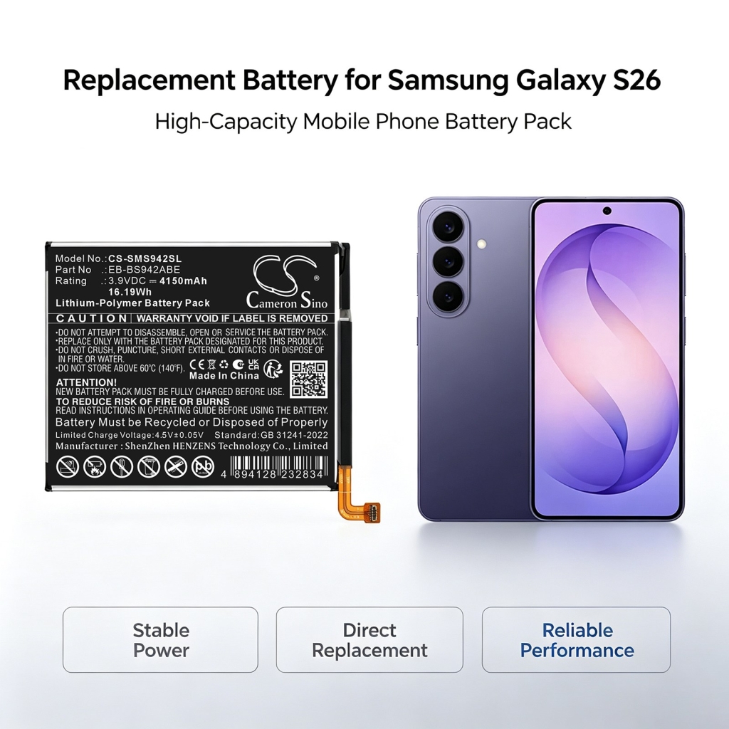 Baterije kompatibilno s Samsung Galaxy S26 CS-SMS942SL