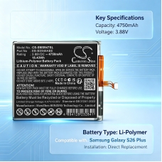 Kompatibilna zamjena baterije za Samsung EB-BS946ABE,GH82-39124A