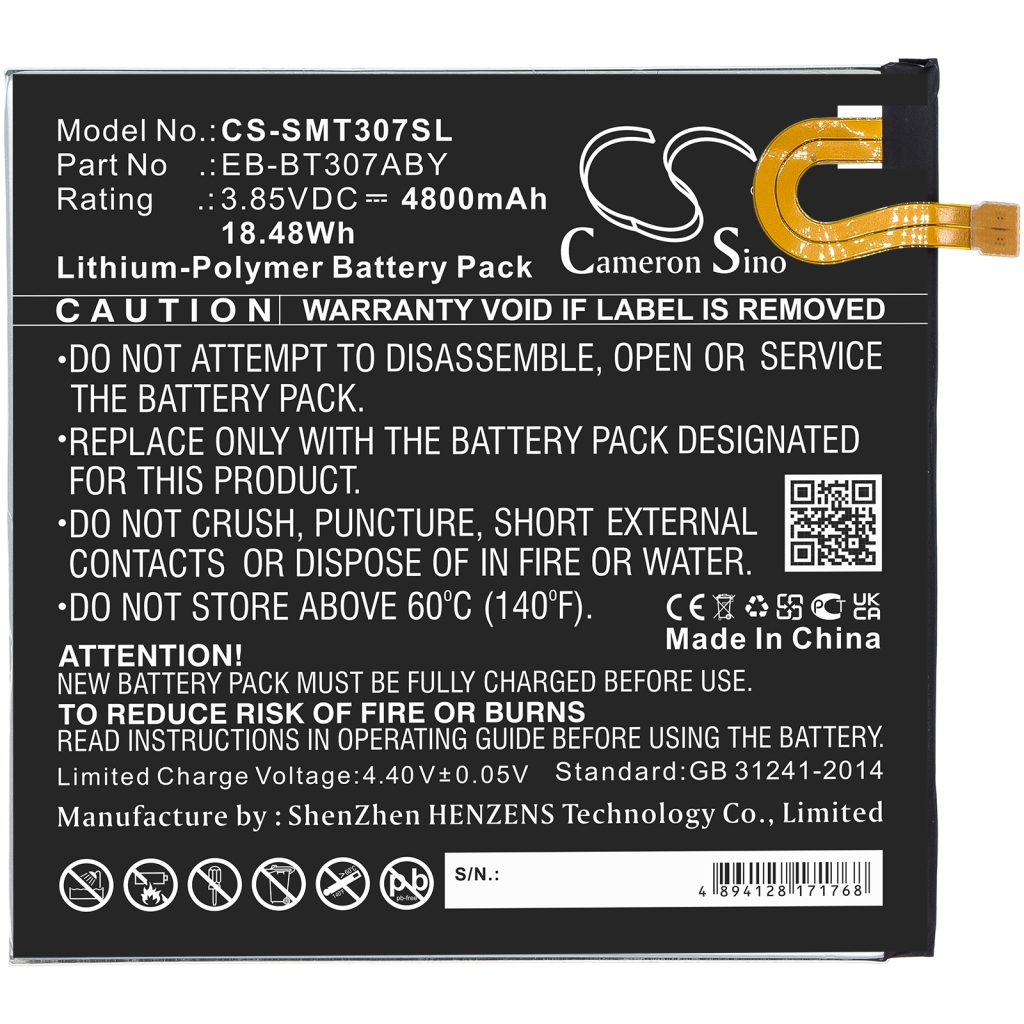 Baterija za tablet Samsung SM-T307U (CS-SMT307SL)