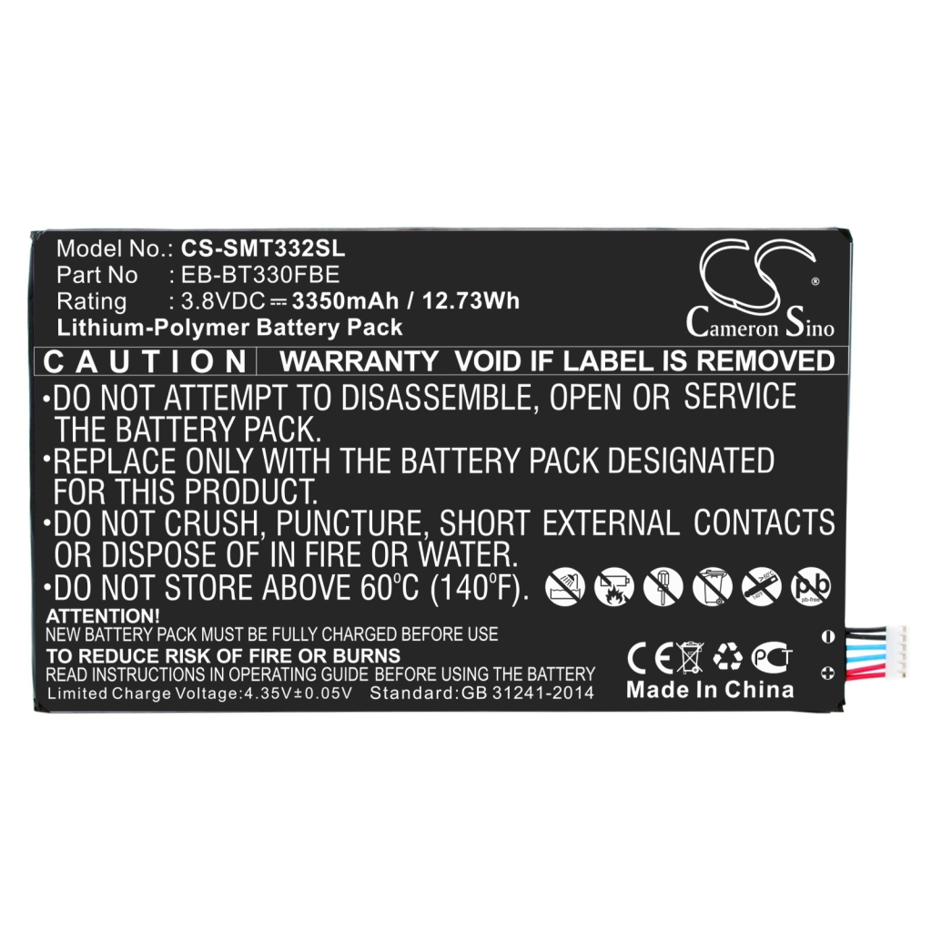 Baterija za tablet Samsung CS-SMT332SL