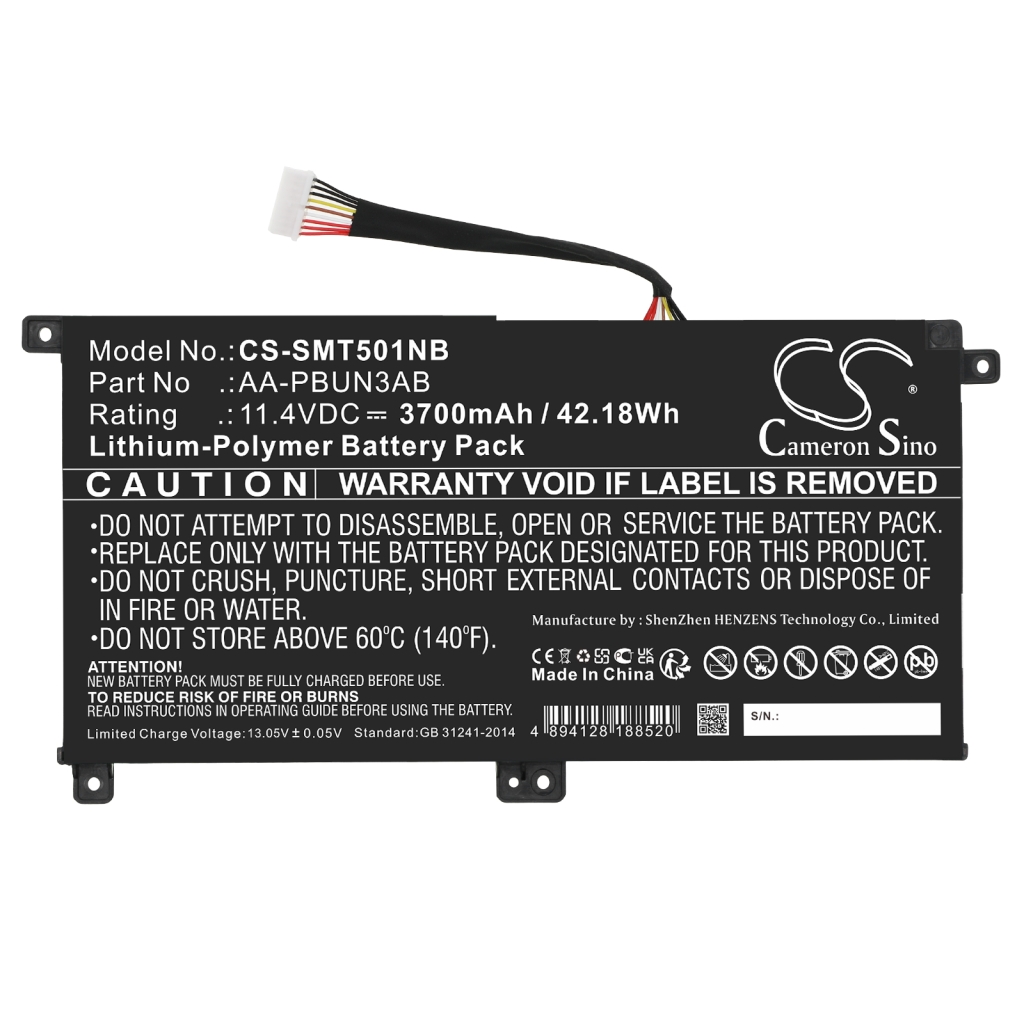 Baterija za prijenosno računalo Samsung CS-SMT501NB