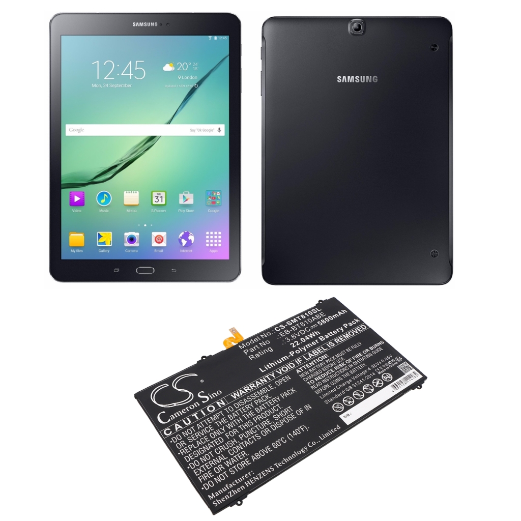 Baterija za tablet Samsung SM-T817V (CS-SMT810SL)