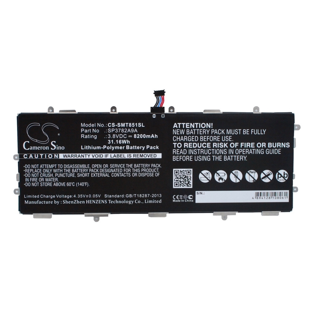 Baterija kompatibilno s Samsung CS-SMT851SL