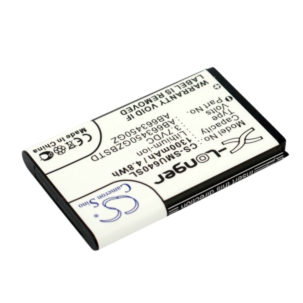 Kompatibilna zamjena baterije za Samsung AB663450BZ,AB663450GZ,AB663450GZBSTD