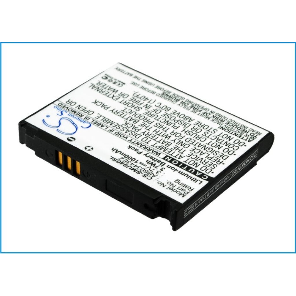 Kompatibilna zamjena baterije za Samsung AB603443EZ,SAMU940BATS