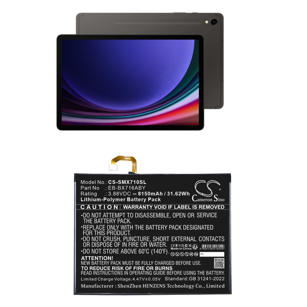 Baterija za tablet Samsung CS-SMX710SL