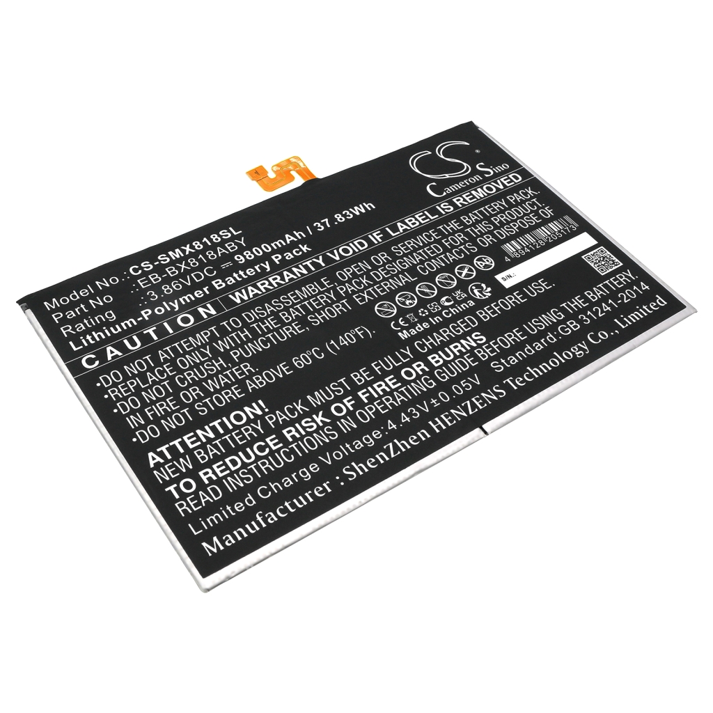 Baterija za tablet Samsung SM-X816N (CS-SMX818SL)