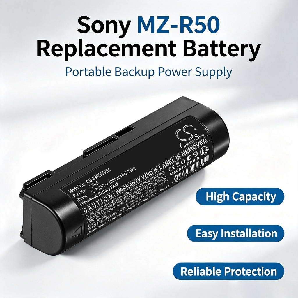 Baterije kompatibilno s Sony MZ-R50 MZ-R50 CS-SMZ550SL
