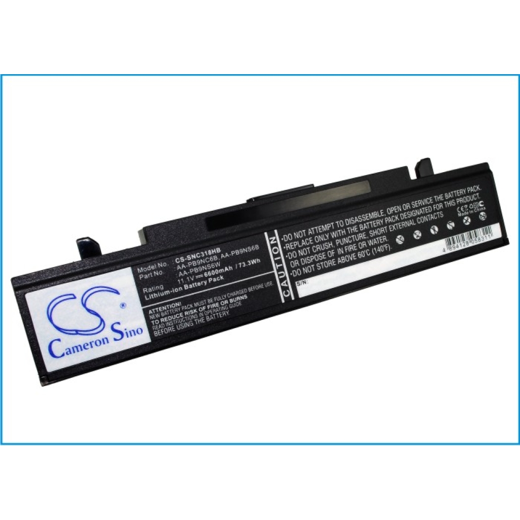 Battery Replaces AA-PB9NS6W