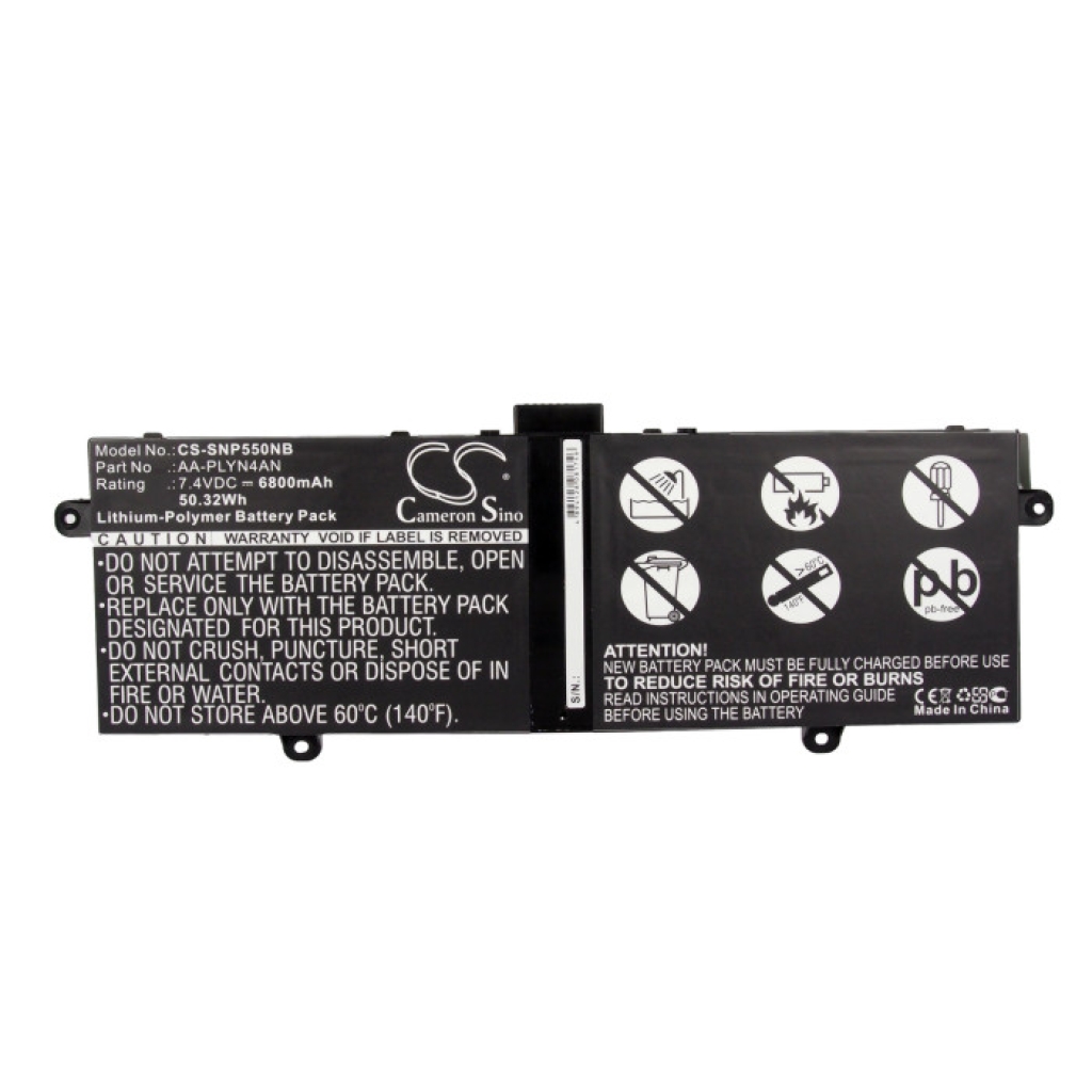 Baterija za prijenosno računalo Samsung XE550C22-A02US (CS-SNP550NB)