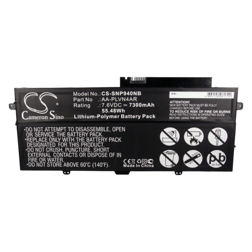 Baterija za prijenosno računalo Samsung CS-SNP940NB