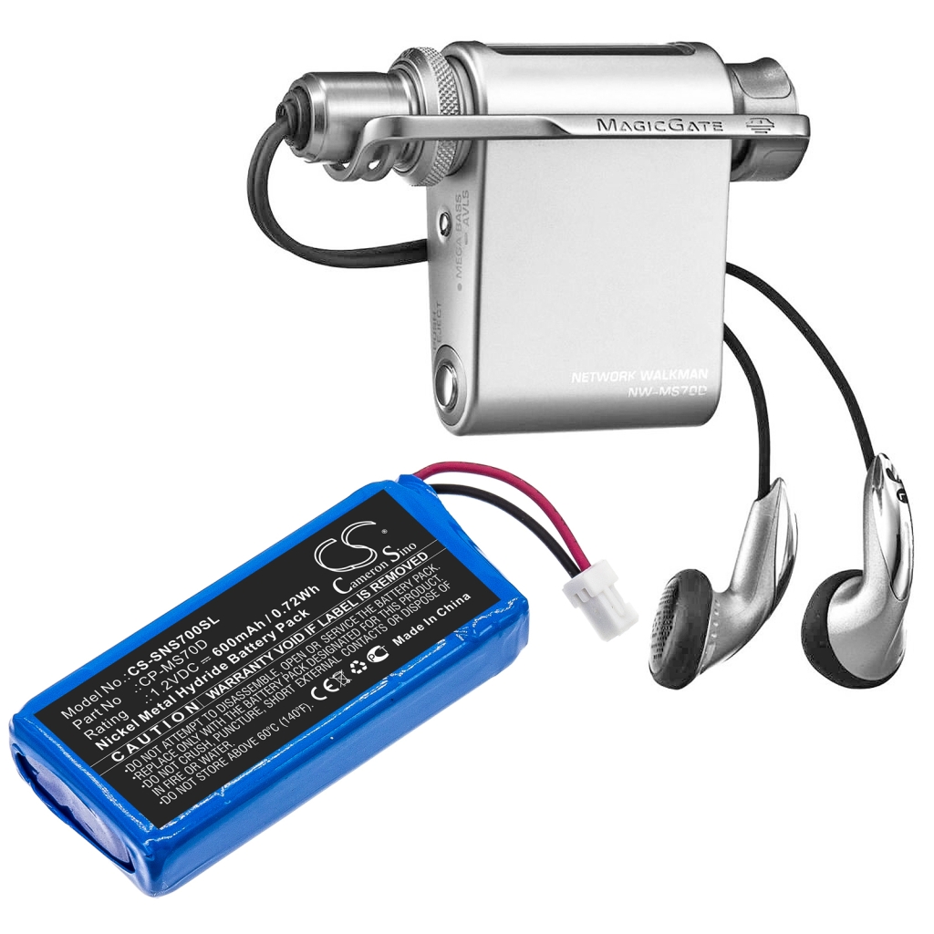 Baterija za MP3, MP4, PMP Sony CS-SNS700SL