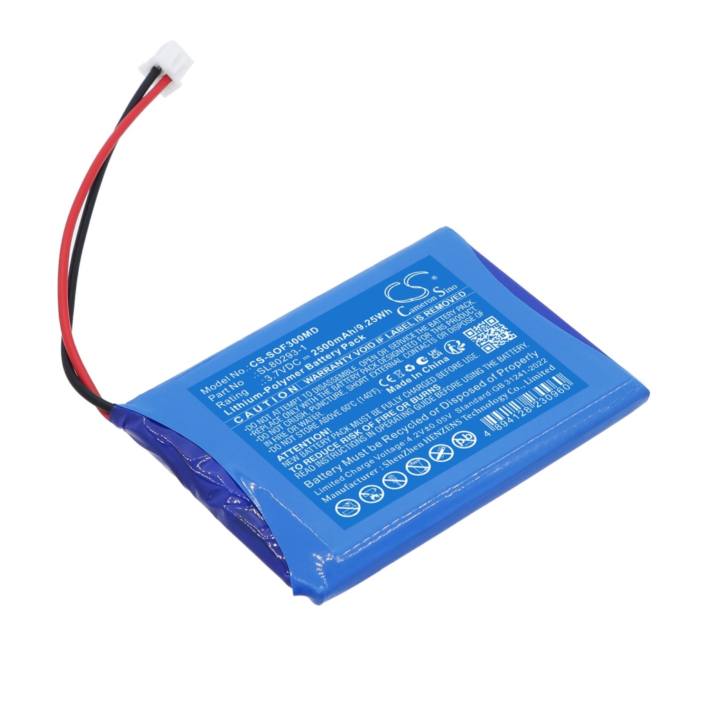Baterije kompatibilno s OSEN ECG 3000F CS-SOF300MD