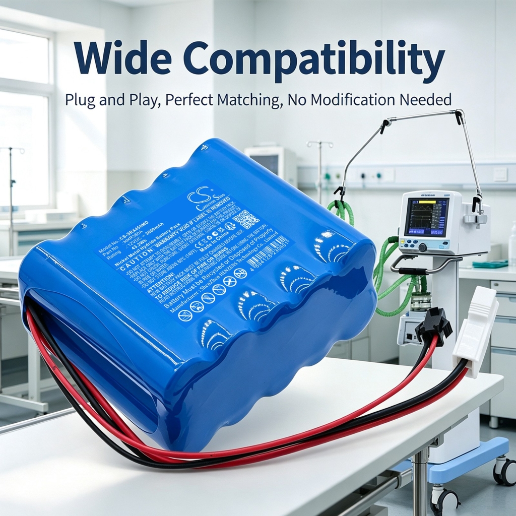 Battery compatible with Siriusmed CS-SRX450MD