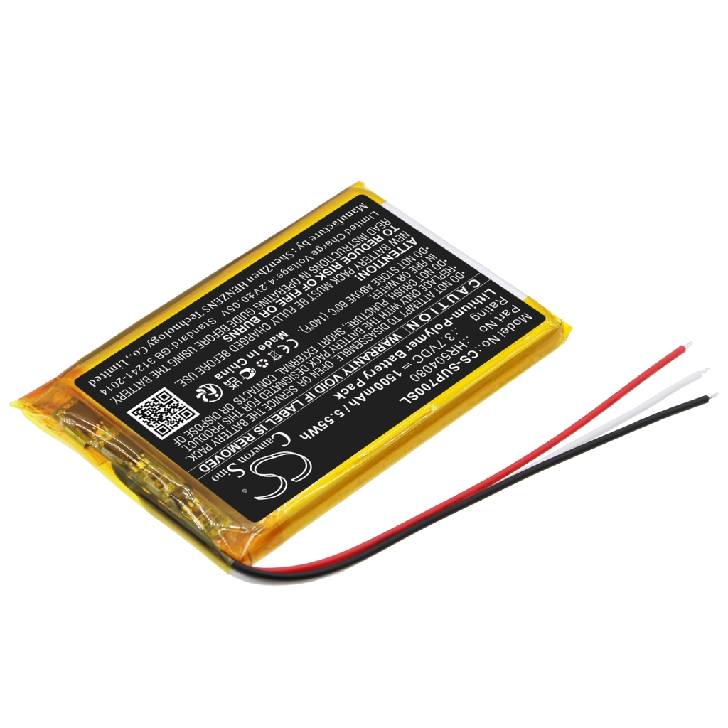 Baterija za GPS, Navigator Serioux URBAN PILOT UPQ700 (CS-SUP700SL)