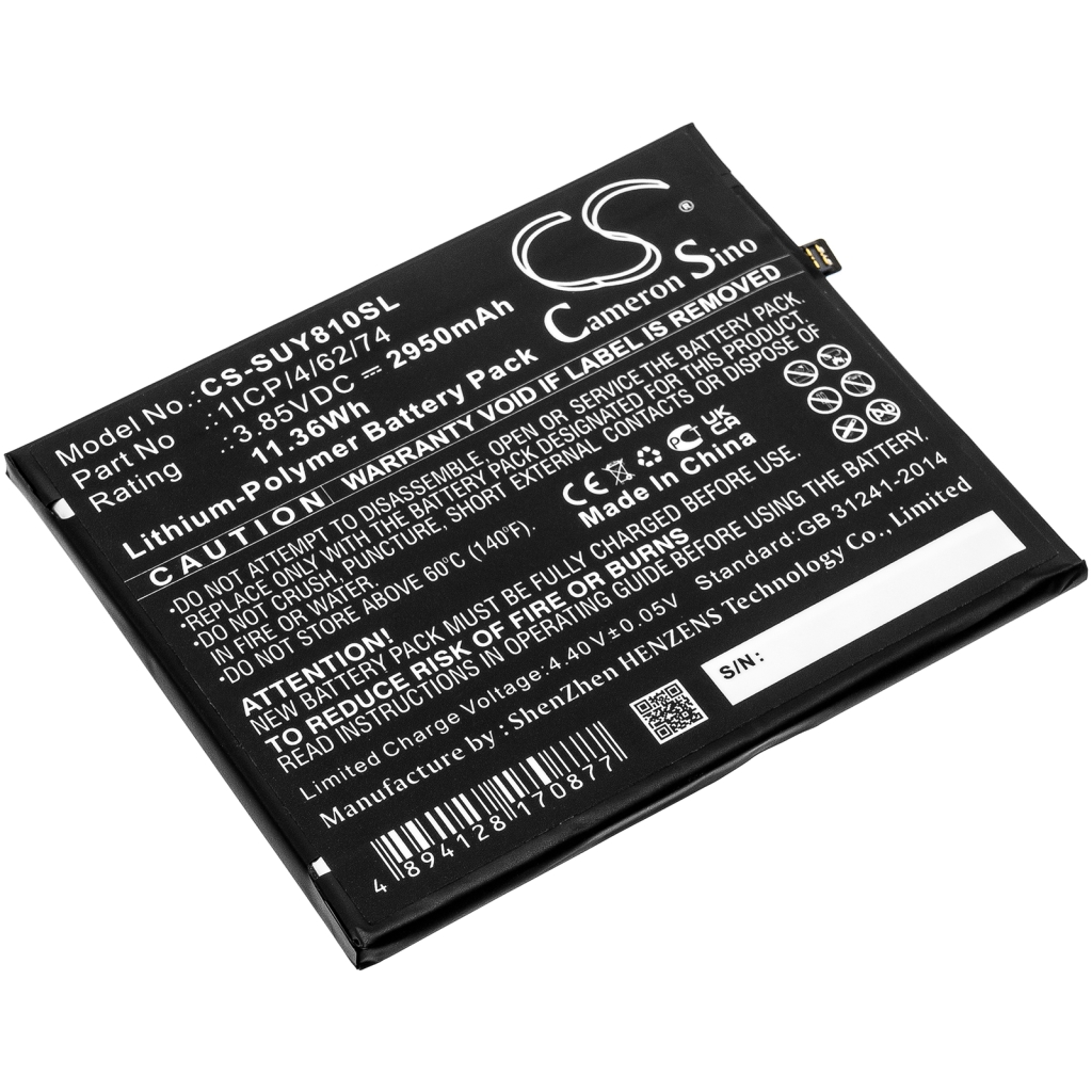 Baterija za mobilni telefon Sugar Y8 Max (CS-SUY810SL)