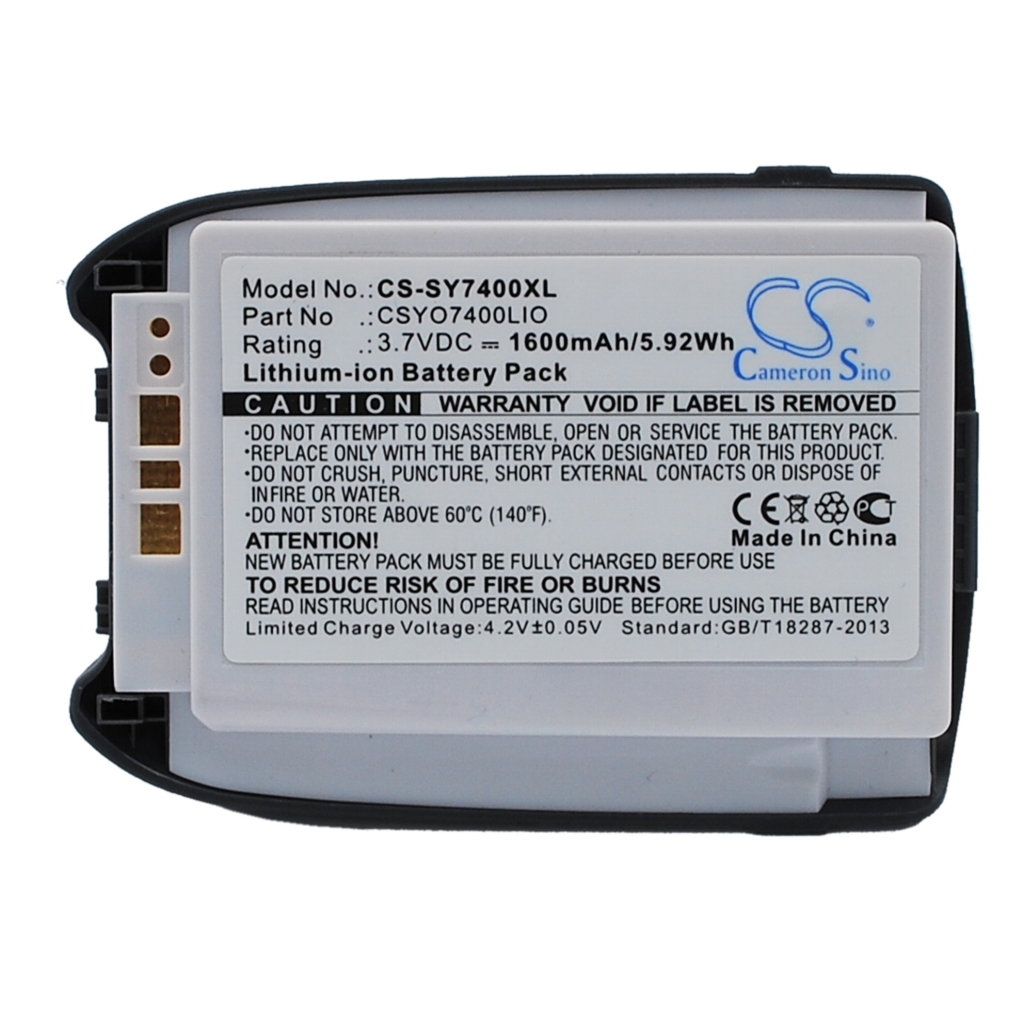Kompatibilna zamjena baterije za Sanyo CSYO7400LIO,SCP-13LBPS