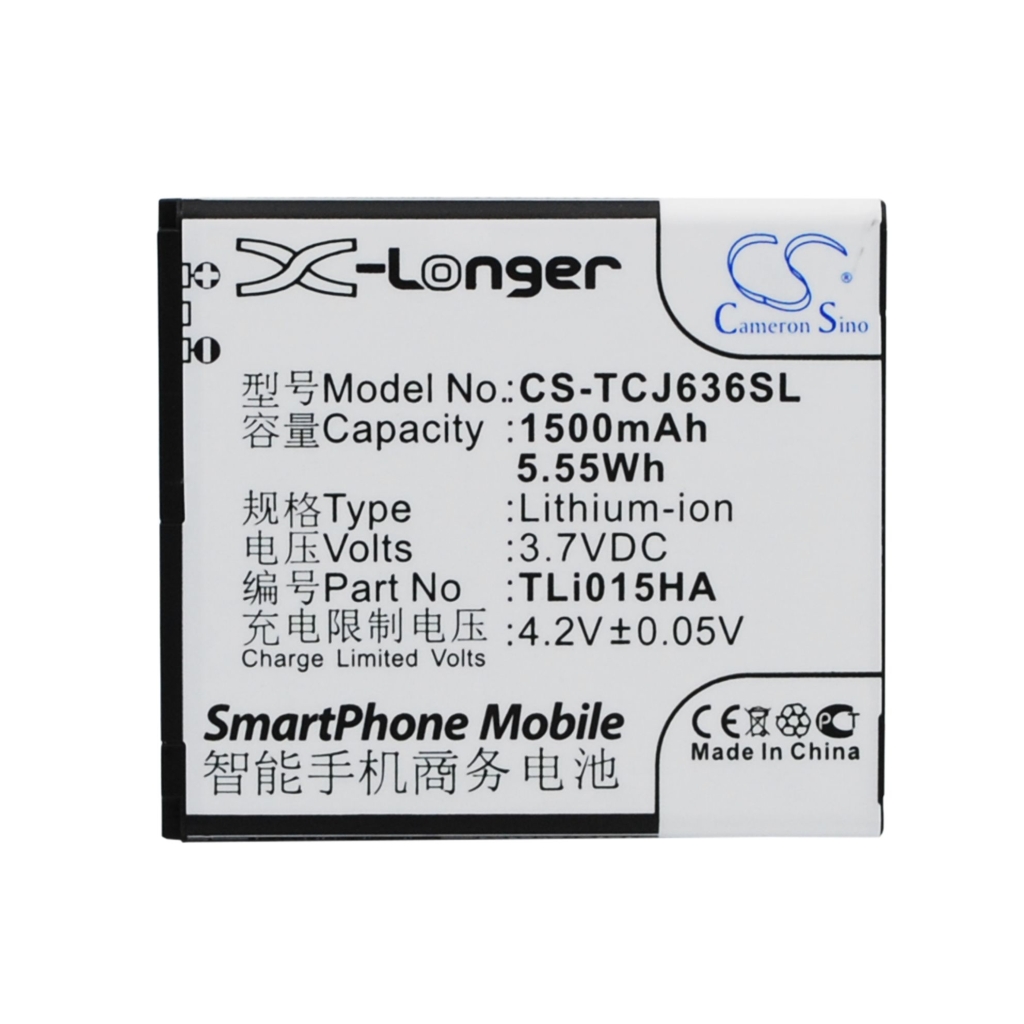 Baterija za mobilni telefon TCL CS-TCJ636SL