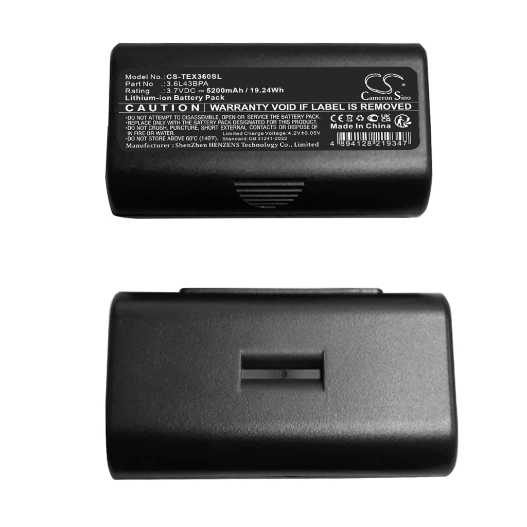Baterija za električne alate Texas instruments CS-TEX360SL